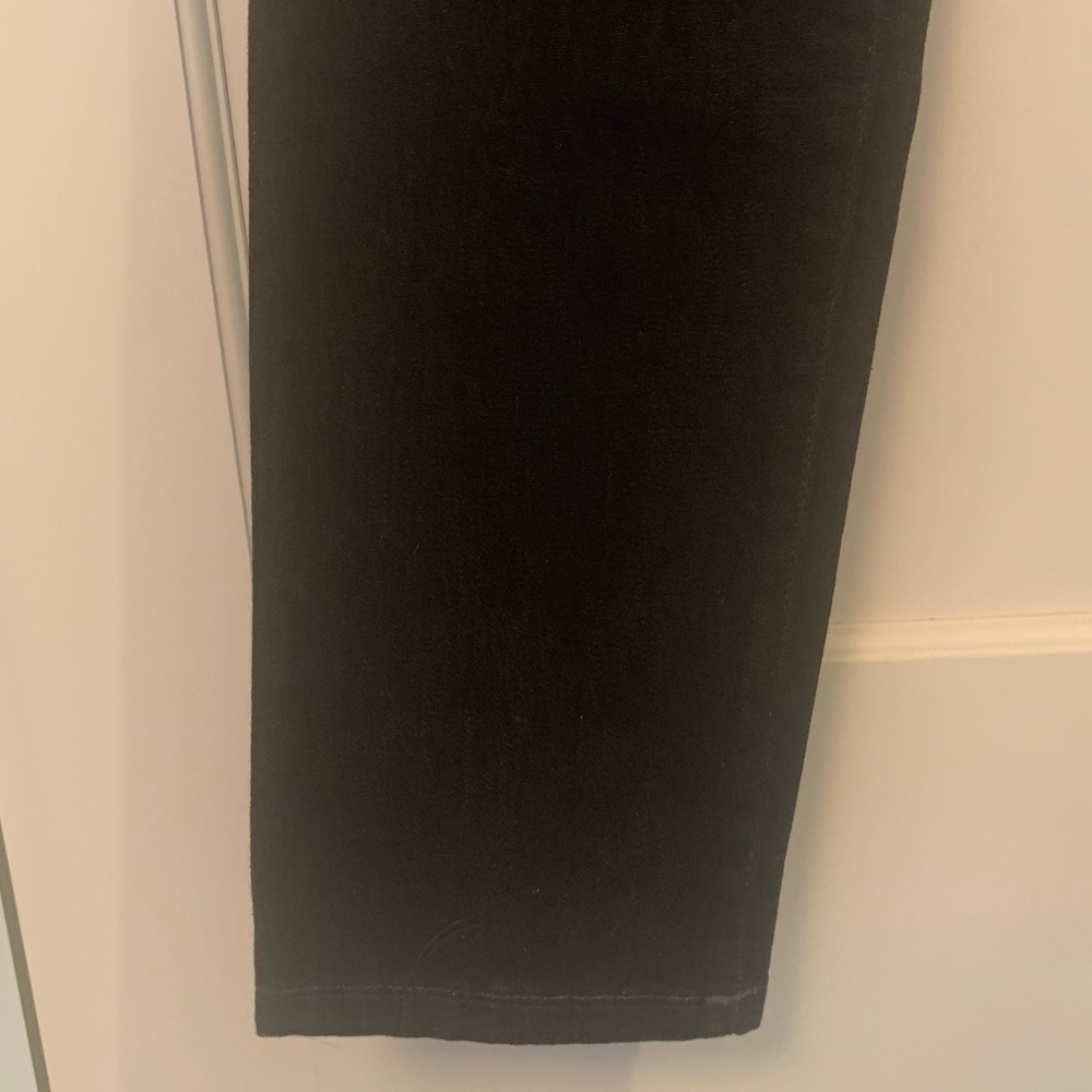 Eileen Fisher black straight 5-pocket jeans - Picture 3 of 10
